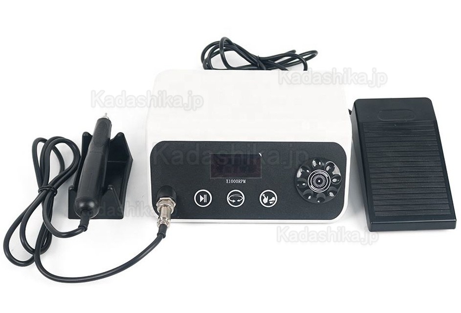 TJJ HP88 歯科用ブラシレスマイクロモーター（60000rmpハンドピース＆ペダルコントロール付き）